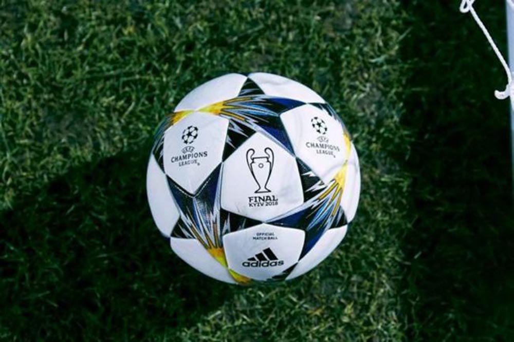 Adidas presenta el nuevo balón de la UCL para las fases finales • Golden  Futbol Noticias